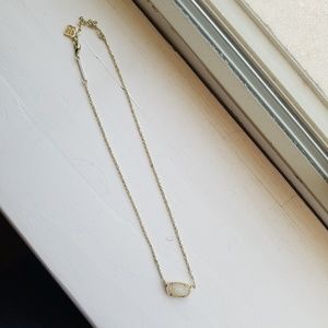 Kendra Scott Elisa Necklace In Iridescent Drusy